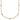 14k Yellow Gold Bezel-Set Diamond Cable Chain Necklace, 16-Inch - Image 1