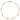 14k Yellow Gold Bezel-Set Diamond Cable Chain Anklet - 9 Inch - Image 4