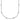14k White Gold Bezel-Set Diamond Cable Chain Necklace, 16-Inch - Image 1