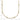14k Yellow Gold Complete 3/8 carat Bezel-set Diamond and Cable Chain 16-Station 16 inch Necklace - Image 3