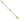 14k Yellow Gold Complete 1/6 carat Bezel-set Diamond and Cable Chain 5-Station 7 inch Bracelet - Image 1