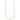 14k Yellow Gold Bezel-Set Diamond Cable Chain Necklace, 16-Inch - Image 2