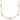 14k Yellow Gold Bezel-Set Diamond Cable Chain Necklace, 16-Inch - Image 1