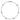 14k White Gold Bezel-Set Diamond Cable Chain Bracelet, 7 Inch - Image 4