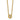 14K Gold Twisted Diamond Necklace - 18 Inch Statement Piece - Image 1