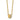 14K Gold Hammered Diamond Disk Necklace - 18 Inch - Image 1