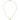 14K Gold Hammered Evil Eye Necklace with Diamond Accent, 18 - Image 4