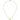 14K Gold Hammered Evil Eye Necklace with Diamond Accent, 18 - Image 4