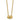 14K Gold Hammered Evil Eye Necklace with Diamond Accent, 18 - Image 1