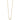 14K Gold Infinity Symbol Necklace with 1/8 Carat Diamonds, 18 Inches - Image 2
