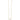 14k Gold Diamond Bar Necklace - 1/4 Carat, 18 Inch - Image 2