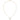 14k Gold Polished Diamond Circle Necklace - 18 Inch Statement Piece - Image 4