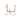 14k Rose Gold Sideways Cross Necklace with Diamonds - 18 Inches - Image 3