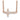 14k Rose Gold Sideways Cross Necklace with Diamonds - 18 Inches - Image 1