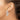 14k White Gold High-Polished Flat Tube Hoop Earrings - Image 3