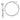 14k White Gold Polished Round Hoop Earrings with Omega Back - Image 1