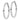 14k White Gold Polished Round Hoop Earrings with Square Tube Design - Image 2