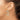 14k White Gold Twisted Hoop Earrings for Effortless Style - Image 2