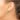 14k Two-Tone Twist Oval Hoop Earrings - Textured & Polished - Image 2
