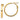 14k Gold Polished Round Hoop Earrings with Square Tube Design - Image 1