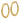14k 4x40mm Diamond-cut Round Omega Back Tube Hoop Earrings - Image 2