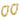14k Gold Twisted Tube Hoop Earrings - Modern Round Design - Image 2