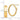 14k Gold High-Polish Oval Tube Hoop Earrings - Image 4