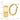 14k Gold Polished Oval Tube Hoop Earrings - Image 4