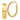 14k Gold High-Polish Oval Tube Hoop Earrings - Image 1