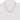 14K 20 inch 2.75mm Tri-color Pav��� Valentino with Lobster Clasp Chain - Image 4