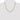 14K Rhodium-Plated Figaro Chain Necklace - 20 Inch, 3.2mm Modern Elegance - Image 4