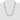 Sterling Silver Figaro Anchor Chain Necklace - 24 Inch Modern Edge - Image 4