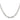Sterling Silver Rhodium-plated 6.65mm Diamond-cut Long Link Cable Chain - Image 2