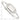 Sterling Silver Polished Rectangular 20mm Locket Bangle - Image 3
