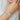Sterling Silver Rhodium-plated Larimar w/ Clasp Bangle - Image 3