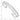 Sterling Silver RH-plated Polished Three Line Cuff Bangle - Image 3