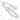Sterling Silver Polished Twist Patterned Hinged Bangle - Image 3