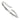 Sterling Silver Rhodium-plated Polished Wavy Hinged Bangle - Image 1