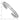 Sterling Silver Rhod-plated Textured CZ Moveable Wrap Bangle Bracelet - Image 3