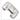 Sterling Silver Polished 30mm Domed Hammered Cuff Bangle - Image 3