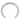 Sterling Silver Polished 40mm Domed Hammered Cuff Bangle - Image 2