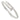 Sterling Silver Polished Red CZ Slip On Expandable Bangle - Image 3