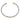 Sterling Silver Vermeil CZ Rope Design Bangle - Image 1
