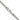 Sterling Silver Rhodium-plated 2.9mm 8 Sided Box Chain - Image 3