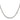 Sterling Silver Beveled Oval Cable Chain Necklace - Image 2
