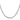 Sterling Silver Rhodium-plated 4.9mm Beveled Oval Cable Chain - Image 2