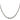 Sterling Silver Rhodium-plated 5.4mm Beveled Oval Cable Chain - Image 2