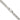 Sterling Silver Curb Chain Necklace - Modern 3.5mm Design - Image 3