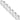 Sterling Silver Rhodium-plated 7.5mm Curb Chain - Image 1