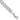 Sterling Silver Rhodium-plated 8.3mm Curb Chain - Image 1